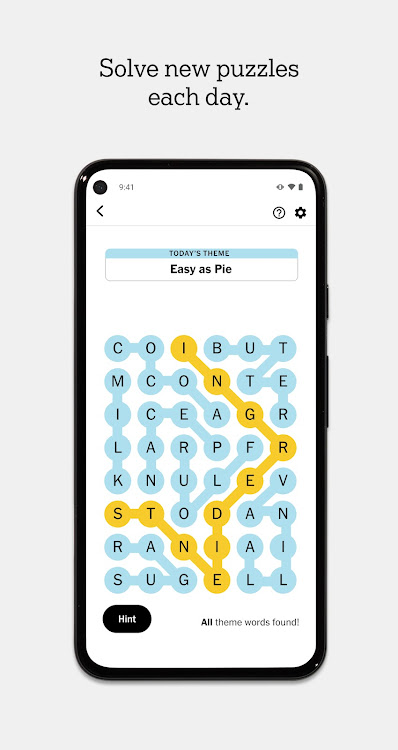 #3. NYT Games: Word Games & Sudoku (Android) By: The New York Times Company