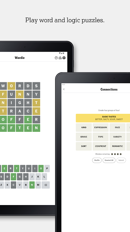 #9. NYT Games: Word Games & Sudoku (Android) By: The New York Times Company