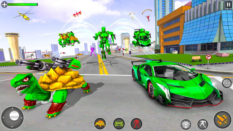 #6. Turtle Robot Car Game 3d (Android) By: Mizo Studio Inc