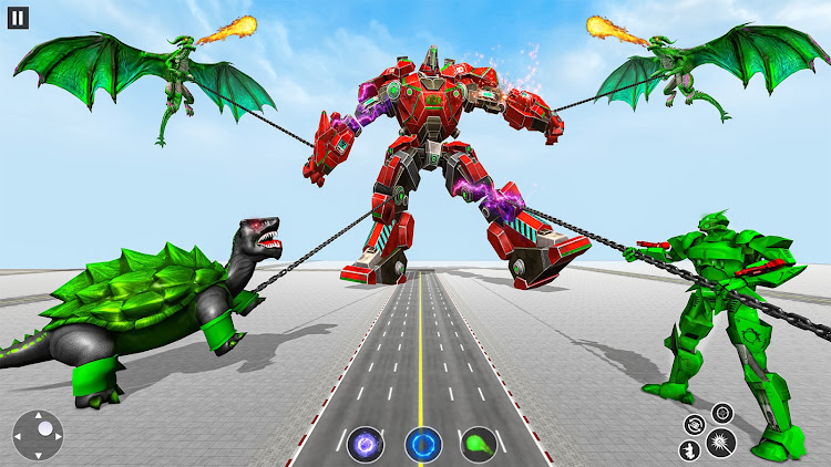 #10. Turtle Robot Car Game 3d (Android) By: Mizo Studio Inc