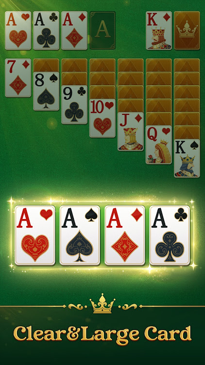 #3. Jenny Solitaire - Card Games (Android) By: Oakever Games