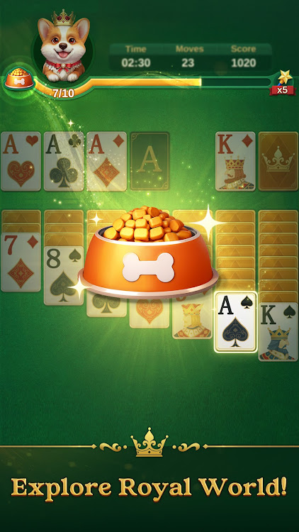 #7. Jenny Solitaire - Card Games (Android) By: Oakever Games