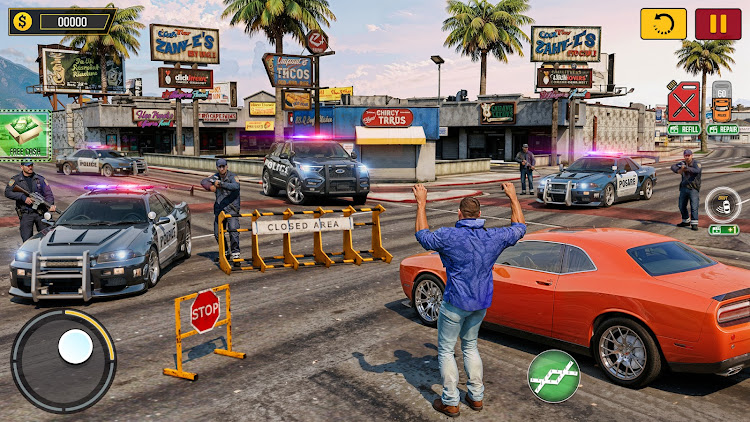 #4. NYPD Police Car Driving Games (Android) By: Gaming Engine