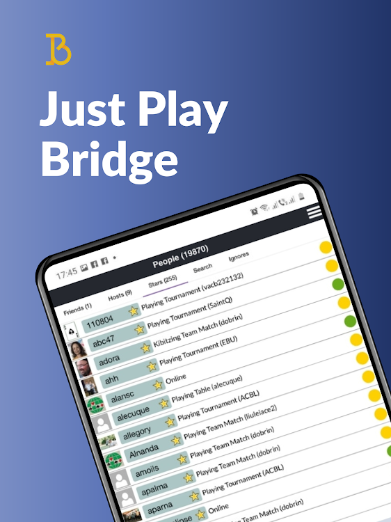 #9. BBO – Bridge Base Online (Android) By: Bridge Base On Line, LLC