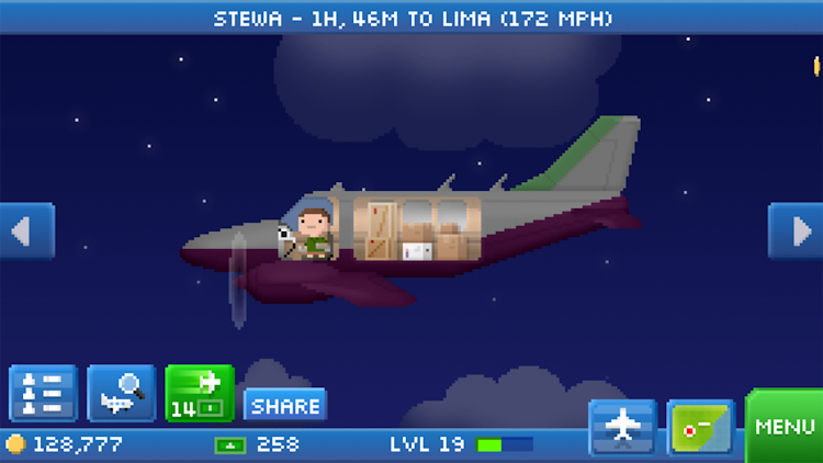 #4. Pocket Planes: Airline Tycoon (Android) By: NimbleBit LLC