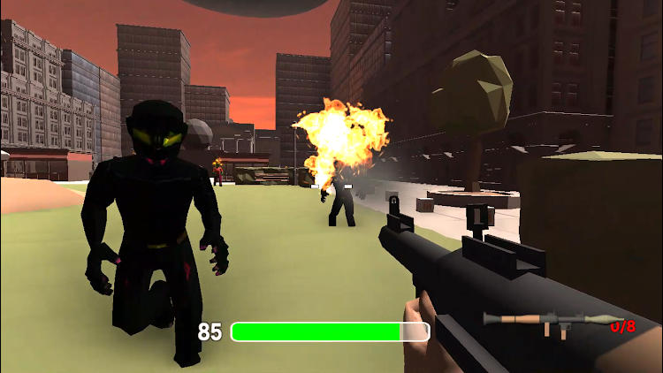 #5. Zombies From The Space FPS (Android) By: AlienHouse