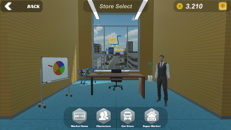 #2. Market Mania Superior Sim (Android) By: MCKGames