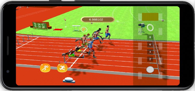 #2. Sport of athletics and marbles (Android) By: ThirdPlay