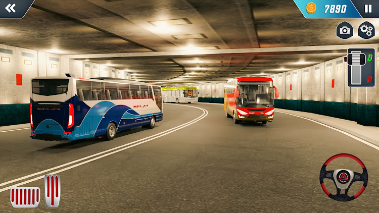 #6. Bus Driving Game 3D (Android) By: Apex Fun Games