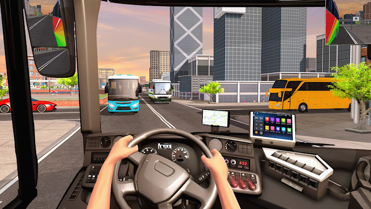 #7. Bus Driving Game 3D (Android) By: Apex Fun Games