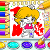 Drawing Book Princess Coloring icon