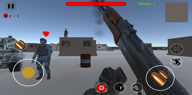 #5. Counter Terrorist 23 3d (Android) By: Easy games studio