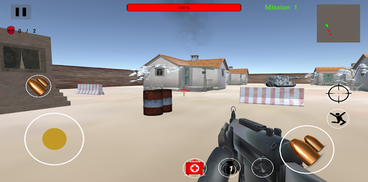 #7. Counter Terrorist 23 3d (Android) By: Easy games studio