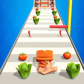 Sandwich Stack Runner Game