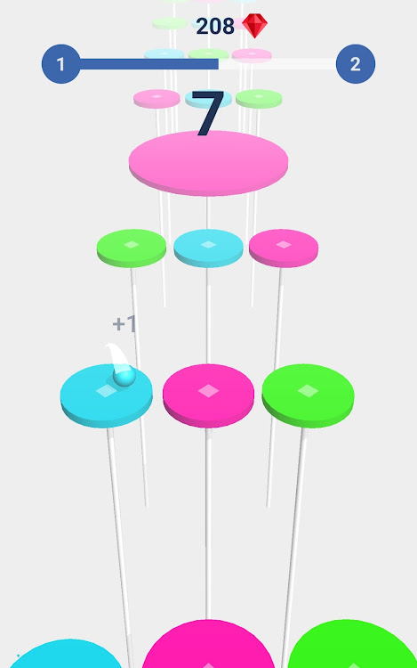 #5. Color Tap (Android) By: Augmented Reality Games