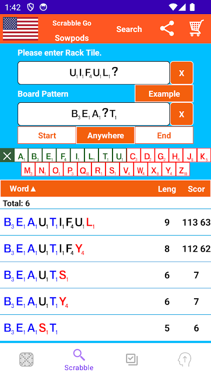 #4. Word Cheats for WWF Friends (Android) By: Integrose