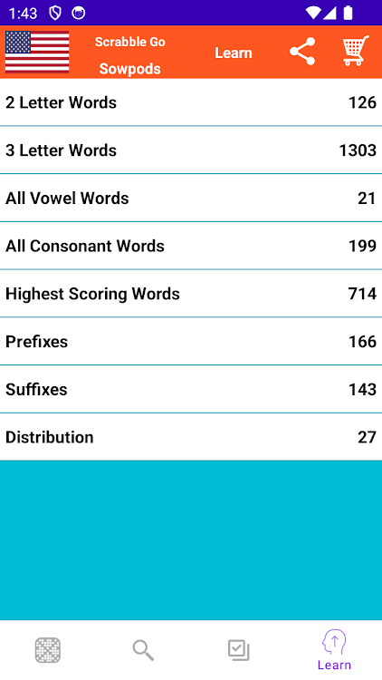 #7. Word Cheats for WWF Friends (Android) By: Integrose