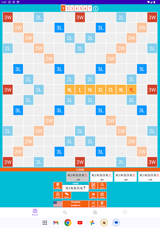 #9. Word Cheats for WWF Friends (Android) By: Integrose