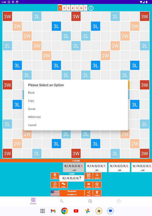 #10. Word Cheats for WWF Friends (Android) By: Integrose