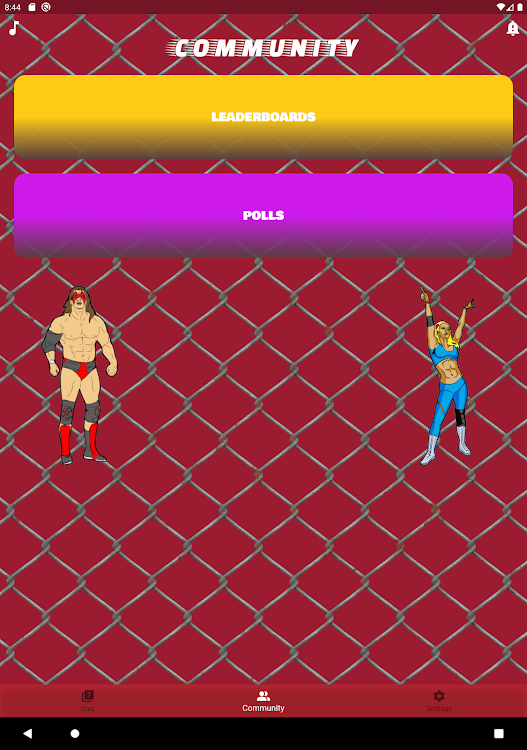 #10. World Wrestling Trivia (Android) By: DBTechProjects