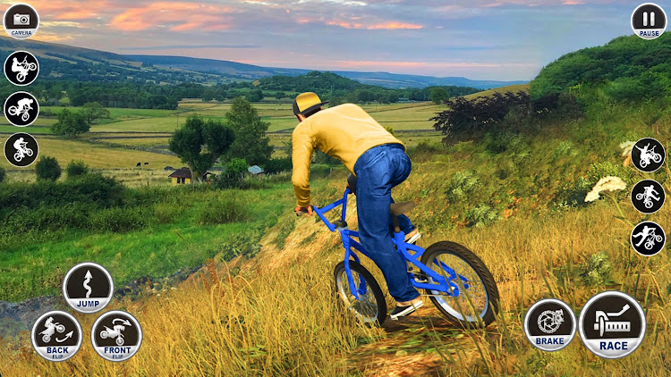 #5. Mountain Bike Drive Cycle Game (Android) By: Universal Arts