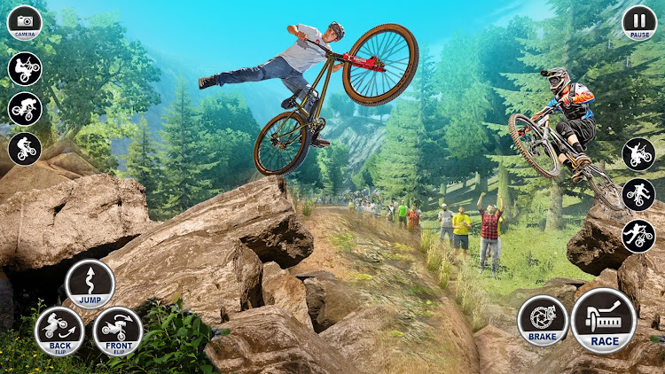 #7. Mountain Bike Drive Cycle Game (Android) By: Universal Arts