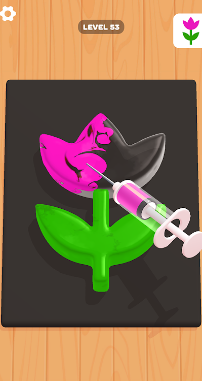 #7. Jelly Dye: Jelly Games & ASMR (Android) By: CASUAL AZUR GAMES