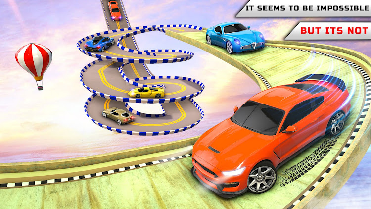 #4. Mega Ramp Car Stunt: Car Games (Android) By: Play 10