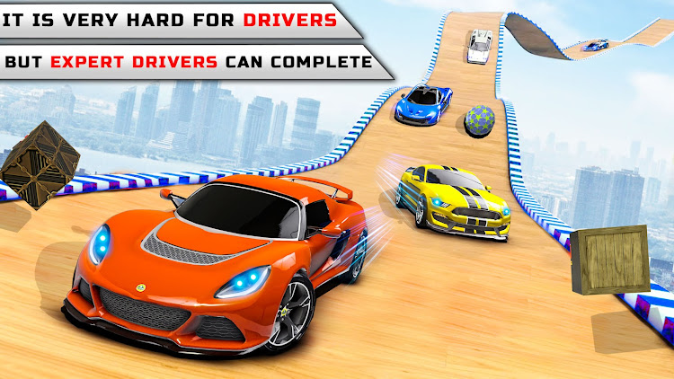 #10. Mega Ramp Car Stunt: Car Games (Android) By: Play 10