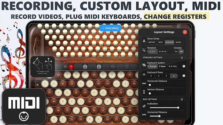 #10. Accordion Chromatic Master (Android) By: GMobiler Apps