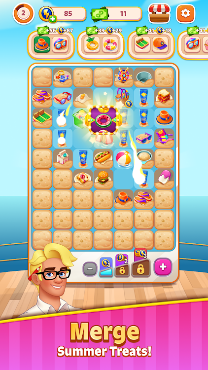 #3. Merge Cruise: Mystery Puzzle (Android) By: PeerPlay