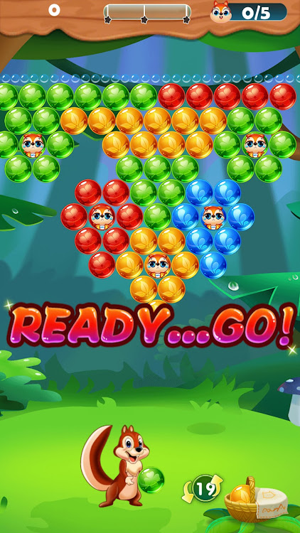 #3. Bubble Shooter - Squirrel Pop (Android) By: Ceyapp