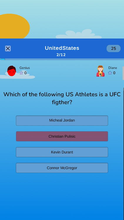 #4. United States Trivia Test Quiz (Android) By: HellGeeks