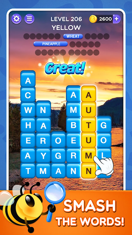 #4. Word Crush - Fun Puzzle Game (Android) By: FUNJOY