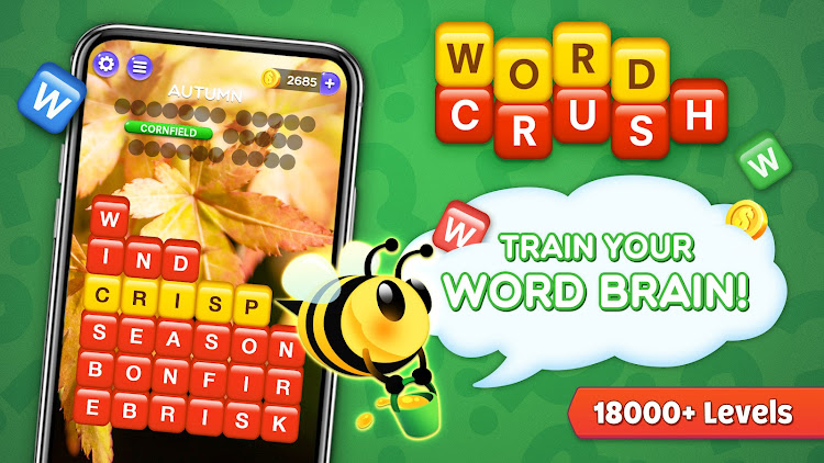 #9. Word Crush - Fun Puzzle Game (Android) By: FUNJOY