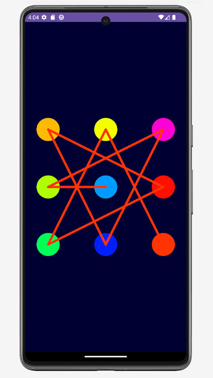 #2. Pattern Unlock Fidget Game (Android) By: Dream Genie