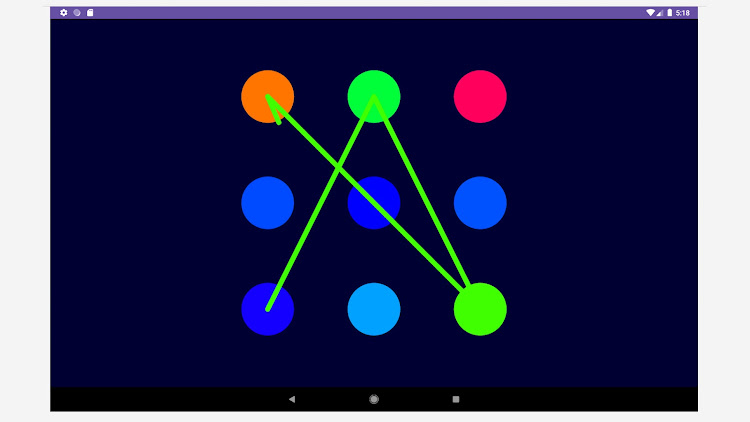 #6. Pattern Unlock Fidget Game (Android) By: Dream Genie