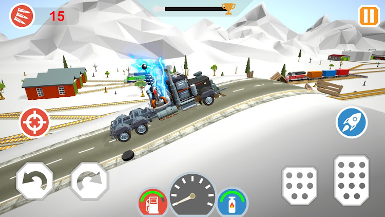 #2. Zombie Cars Crush: Racing Die (Android) By: Black Box Digital