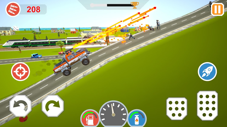 #5. Zombie Cars Crush: Racing Die (Android) By: Black Box Digital