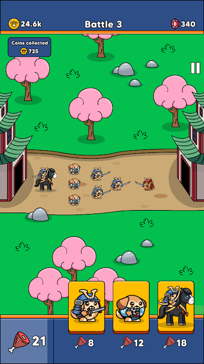 #2. Cats vs Dogs: Warriors World (Android) By: MAD PIXEL GAMES LTD