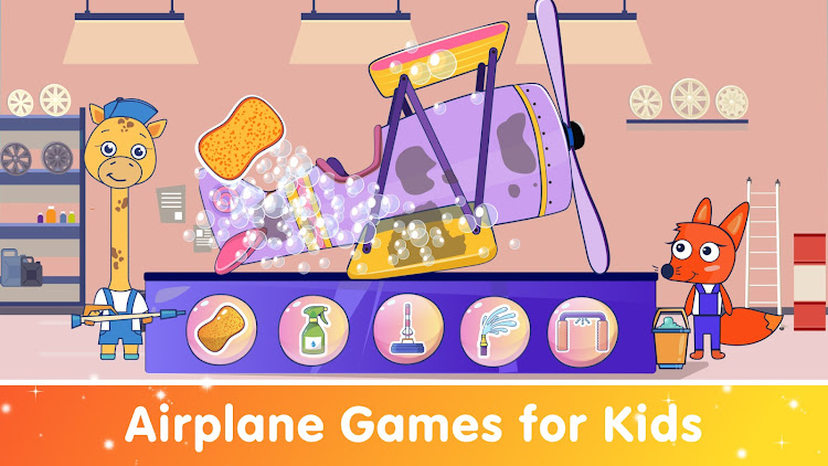 #5. Funny Car Games for Baby Girls (Android) By: Meemu: Educational Learning Games for Kids age 2-5