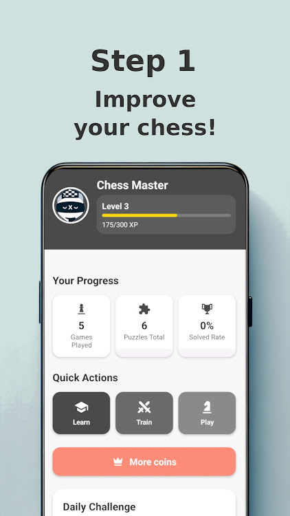 #2. Blindfold Chess Trainer (Android) By: Dawikk