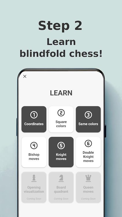 #3. Blindfold Chess Trainer (Android) By: Dawikk