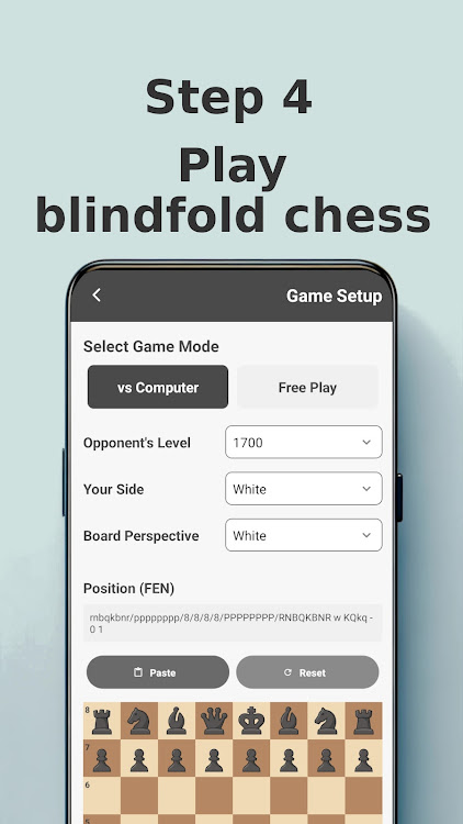 #6. Blindfold Chess Trainer (Android) By: Dawikk