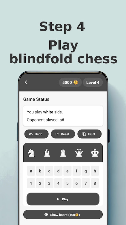 #7. Blindfold Chess Trainer (Android) By: Dawikk