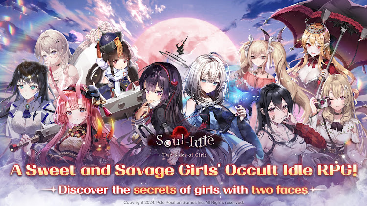 #8. Soul Idle : Two Sides of Girls (Android) By: Pole Position Games Inc.