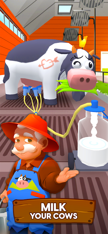 #9. Milk Farm Tycoon (Android) By: East Side Games Studio