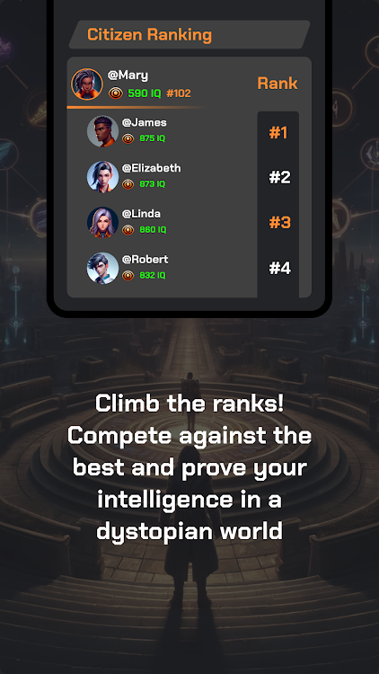 #2. Ranking of Minds (Android) By: Vex Telaria