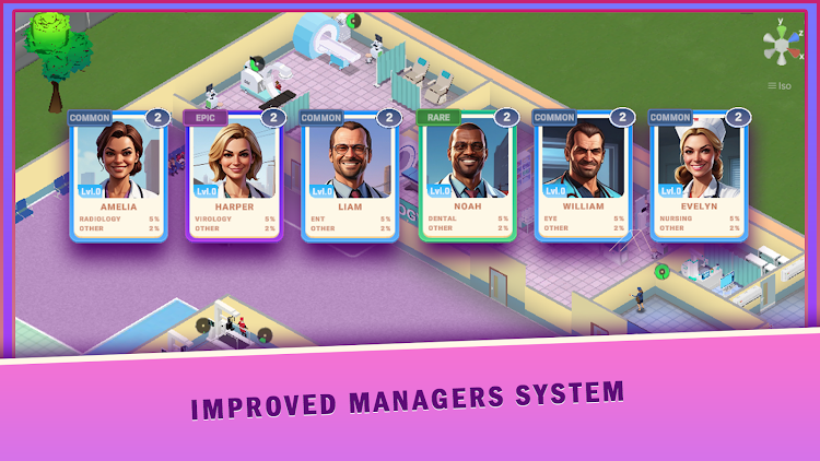 #3. Idle Mega Hospital Tycoon (Android) By: Radwar Studios