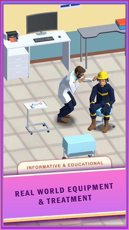 #7. Idle Mega Hospital Tycoon (Android) By: Radwar Studios